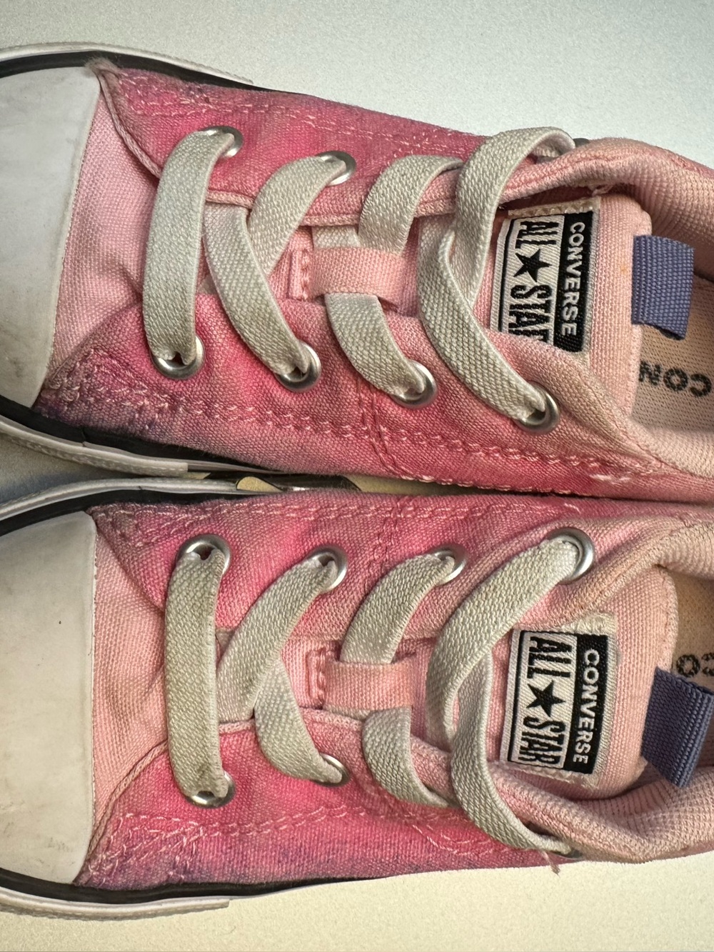 Converse Chuck Taylor All Star Street Pink Ombre Kids Sneakers A04346F Size 9 - Picture 8 of 9